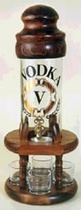 Декоративная бутылка Коньяк с 4-мя стаканчиками 