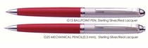 карандаш механический (0,5 мм) / s. silver - red lacquer 