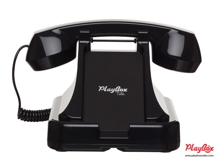 Подставка Для Смартфона + Ретро-Трубка Retro Phone Чёрный (Black) Playbox PBT-25-BK купить в подарок на Gift2you
